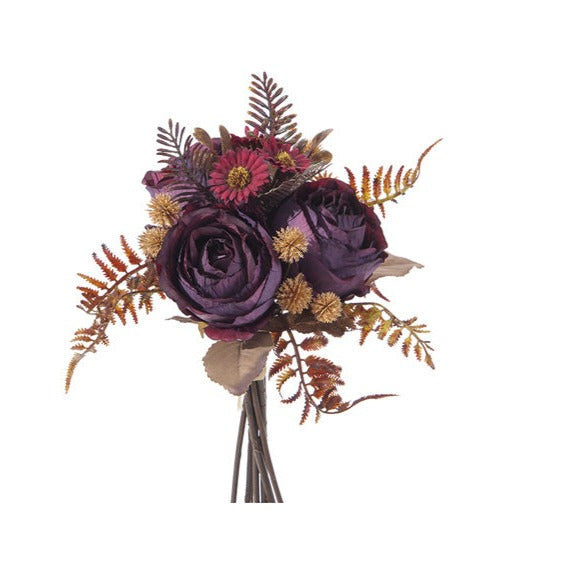 BOUQUET DI ROSE BORDEAUX