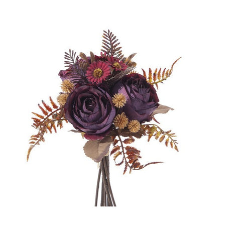 BOUQUET DI ROSE BORDEAUX