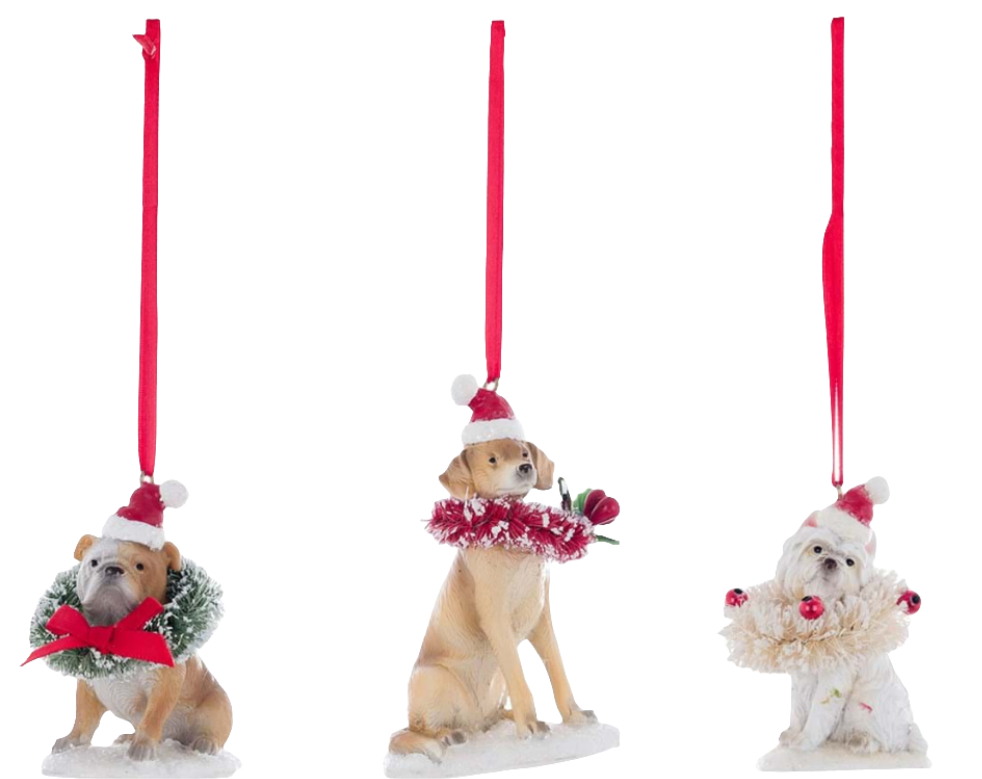 DECORAZIONE NATALIZIA CANI