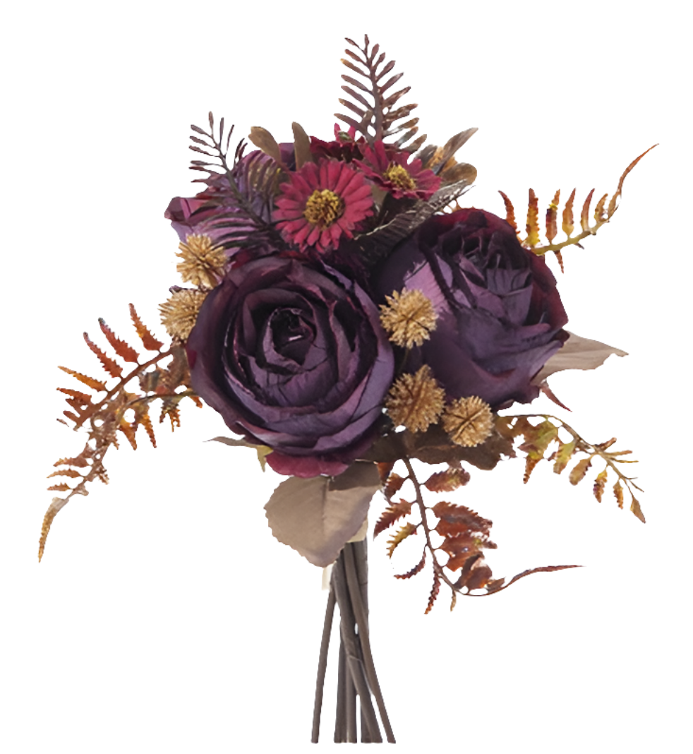 BOUQUET DI ROSE BORDEAUX