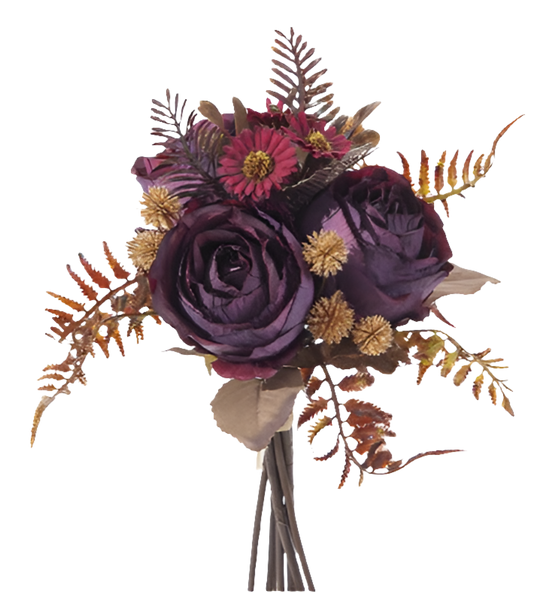 BOUQUET DI ROSE BORDEAUX