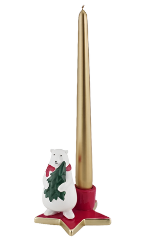 PORTACANDELA CERAMICA