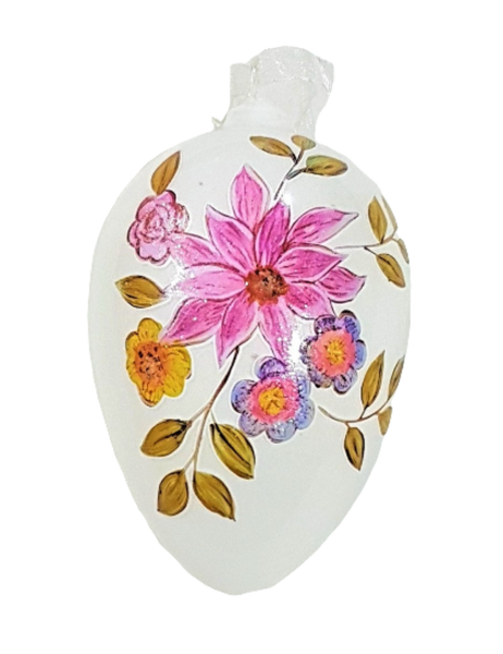 UOVO IN VETRO DECORATO