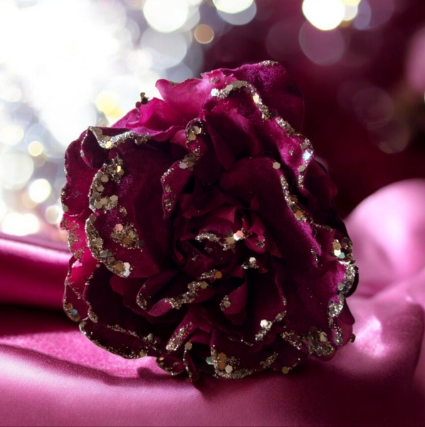 Peonia con clip