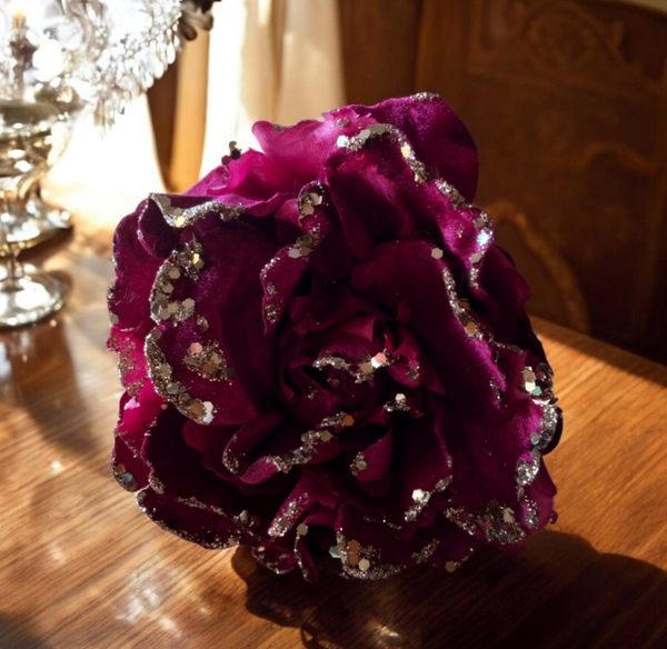 Peonia con clip