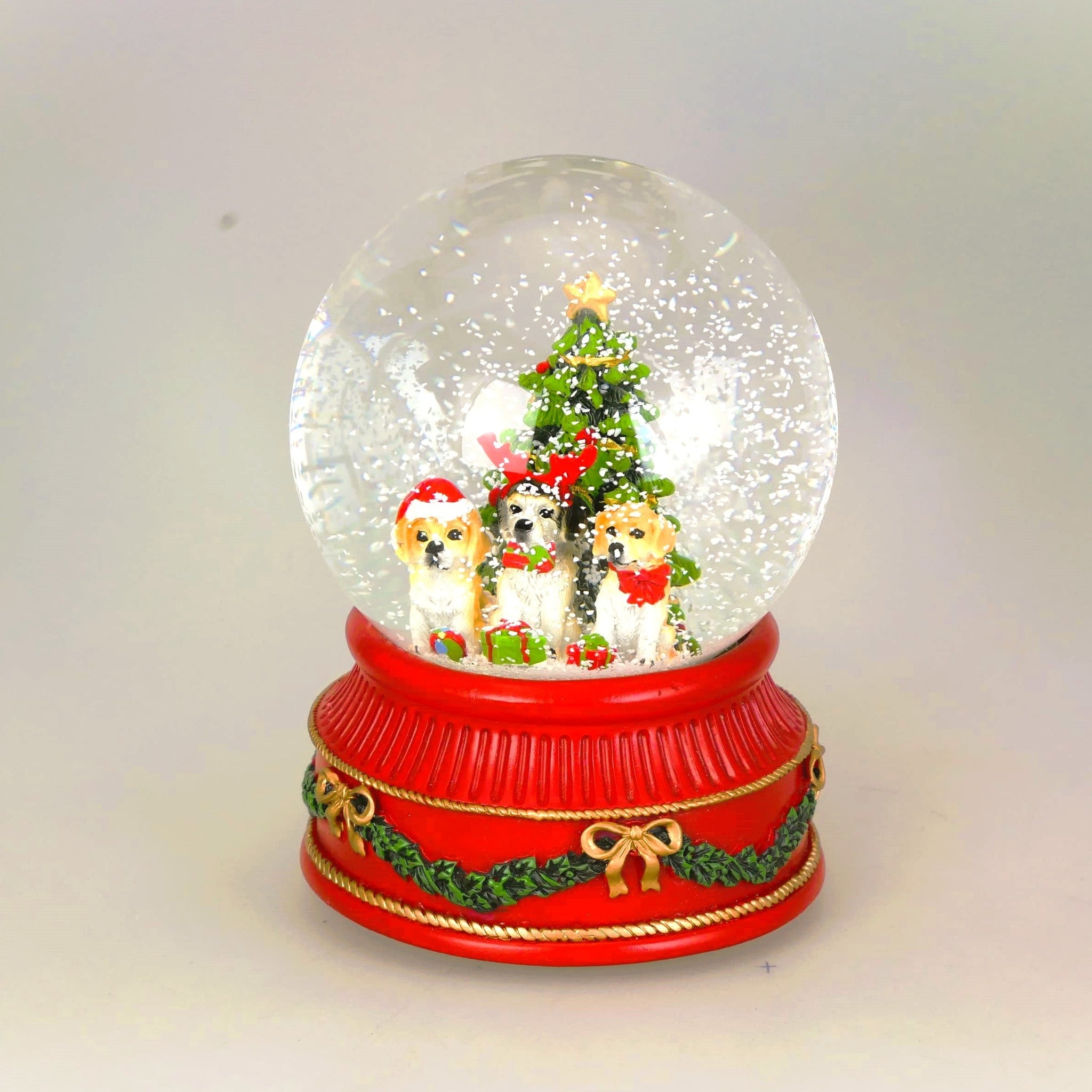 SNOW GLOBE CON ANIMALI