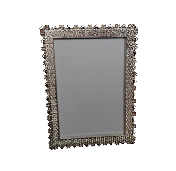 PORTAFOTO METALLO E STRASS