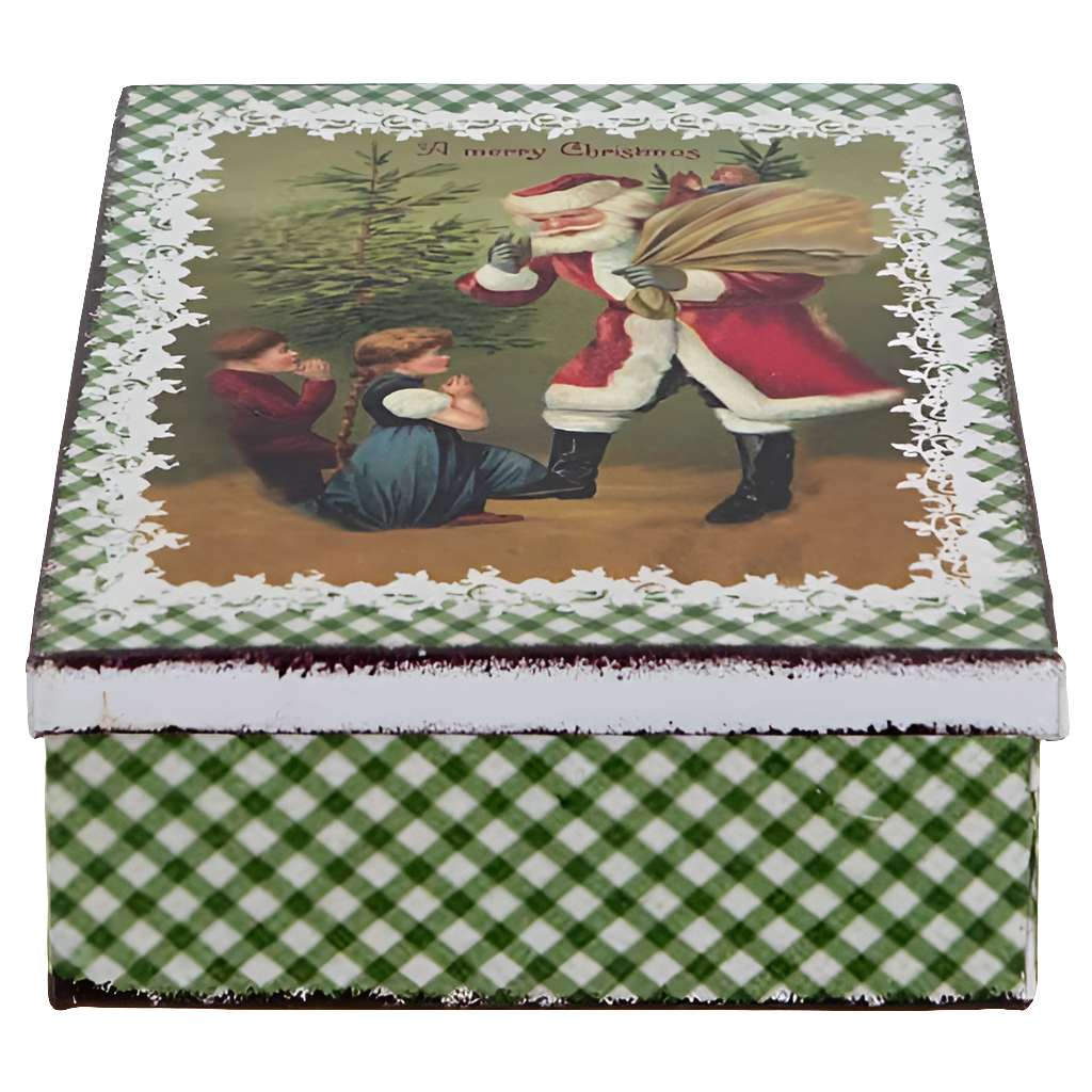 SCATOLA NATALIZIA IN LATTA