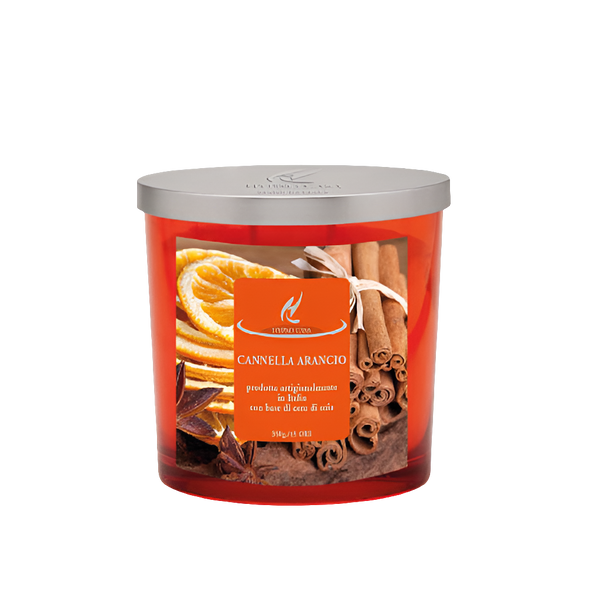 CANDELA PROFUMATA HYPNO CANNELLA E ARANCIO