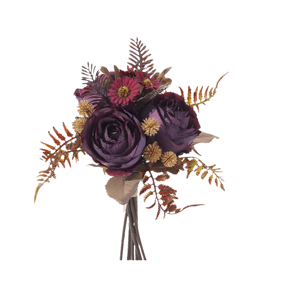 BOUQUET DI ROSE BORDEAUX