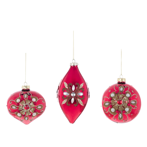 DECORAZIONE NATALIZIA IN VETRO