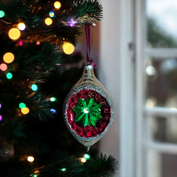 DECORAZIONI NATALIZIE IN VETRO