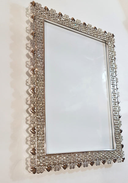 PORTAFOTO METALLO E STRASS